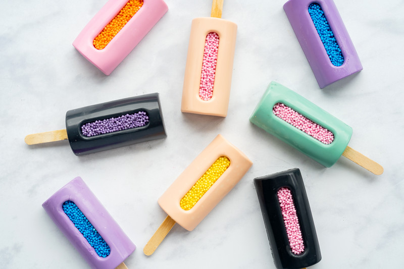 Sprinkle Filled Cakesicle Kit Sunflower Bakery, Somerset